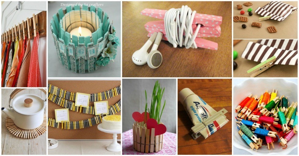 DIY Clothespin Crafts That Will Blow Your Mind