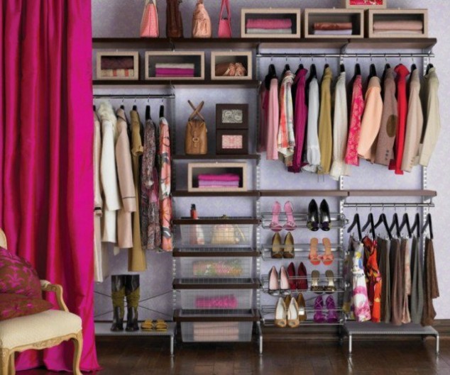 Another idea is how to organize your closet