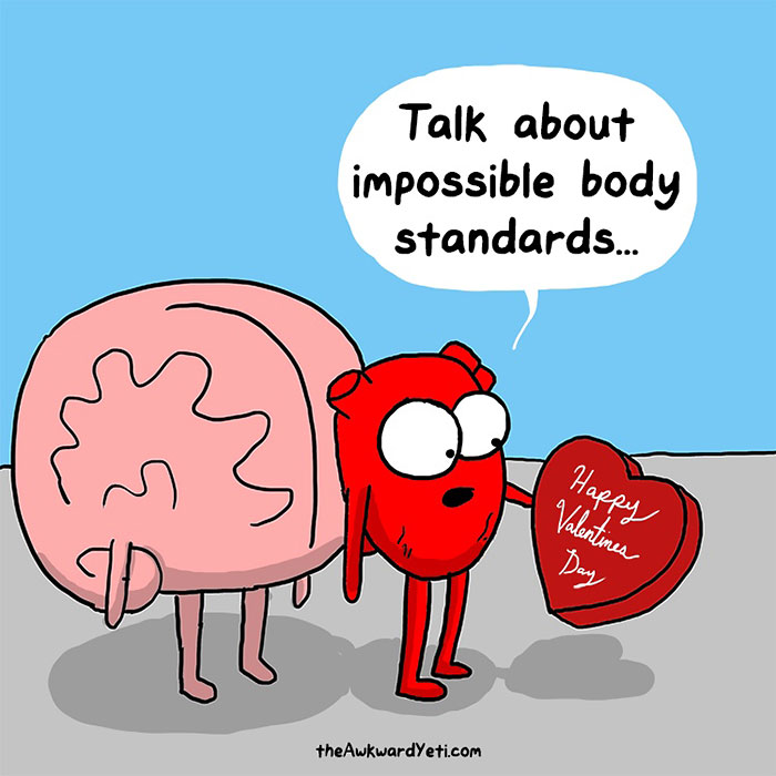 Heart Vs. Brain: Funny Webcomic Shows Constant Battle Between Our Intellect  And Emotions
