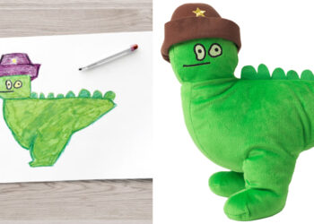 IKEA Turned Children's Drawings Into Real Plush Toys To Raise Money For Charity
