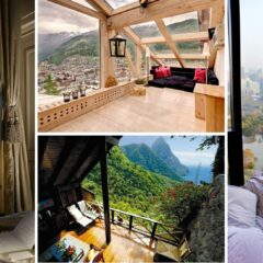40+ Breathtaking Rooms With A View You’d Like To Be Sitting In Right Now