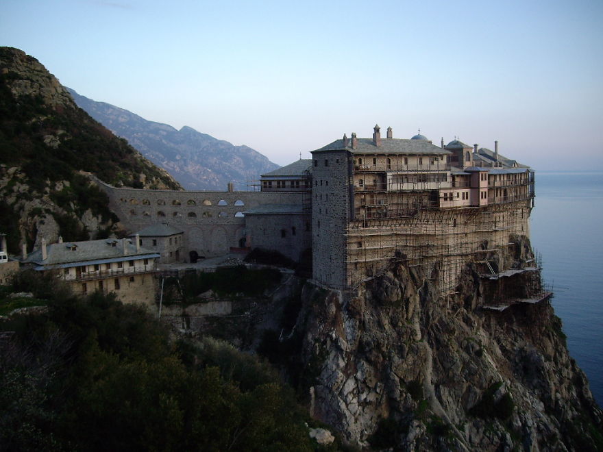 Monastery Of Simonopetra, Mt. Athos, Greece