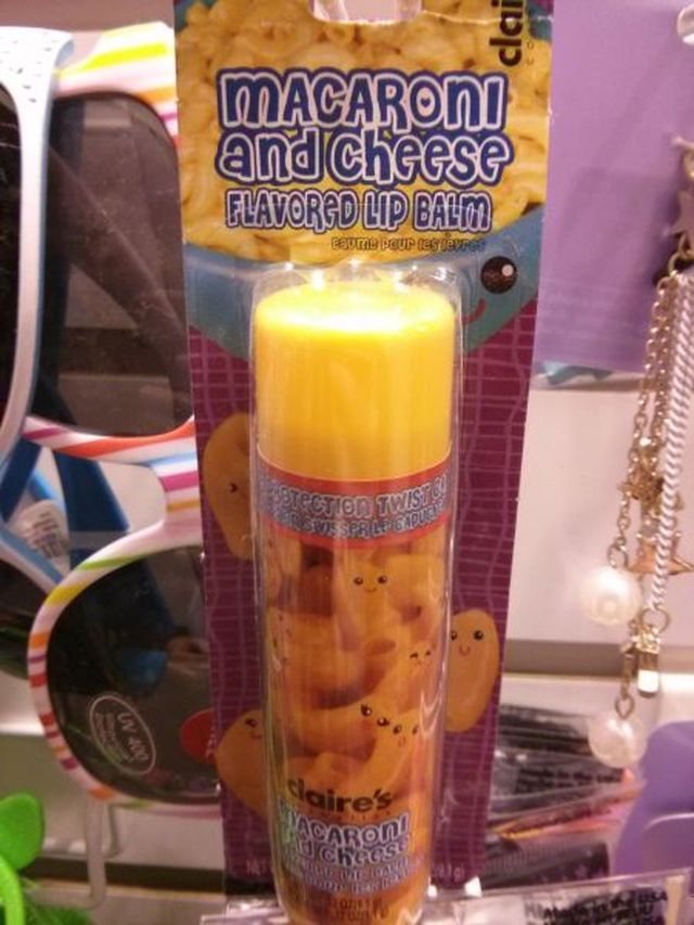 Macaroni And Cheese….Flavored Lip Balm