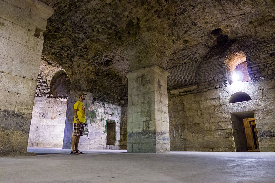 The Basement Of Diocletian’s Palace (Split) – Where Dragons Are Kept