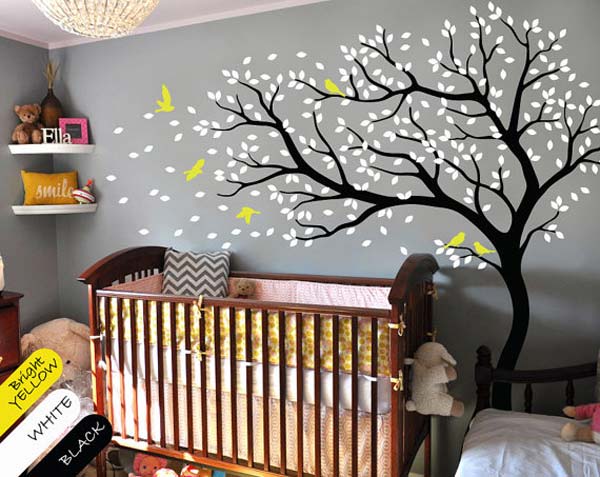 30 Fantastic Wall Tree Decorating Ideas That Will Inspire You Architecture Design - Tree Wall Decor Ideas