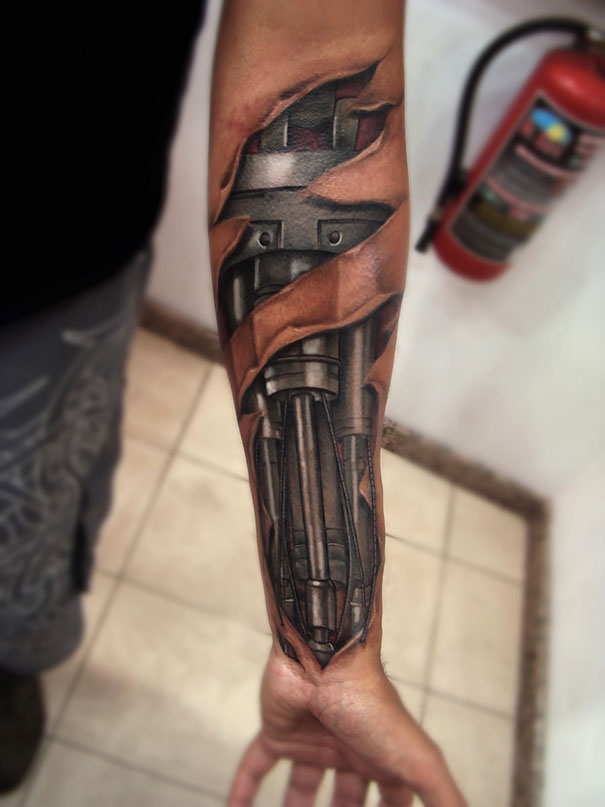 Crazy 3D Tattoos That Will Twist Your Mind
