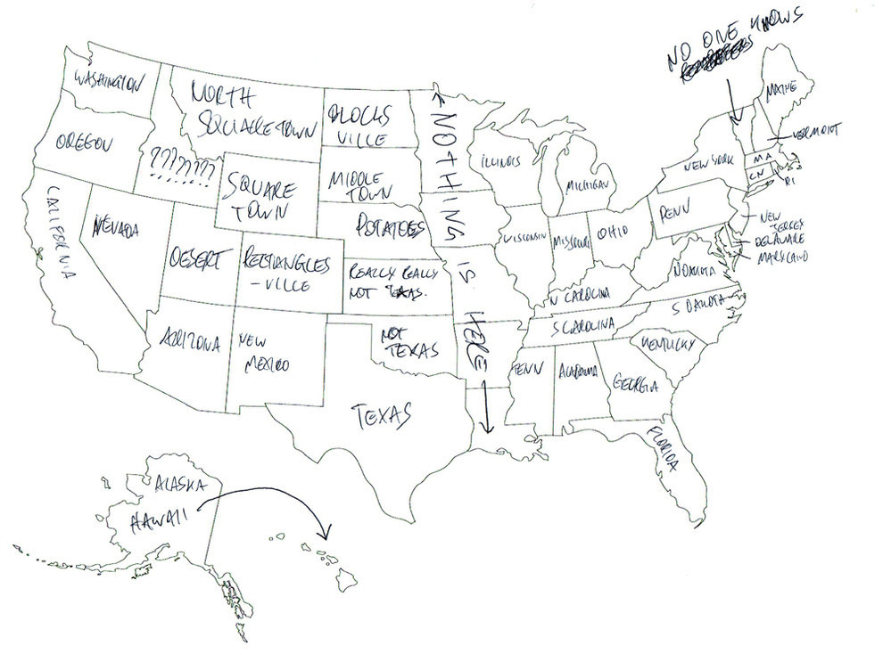 We Asked Brits To Label The United States Again Because It S A