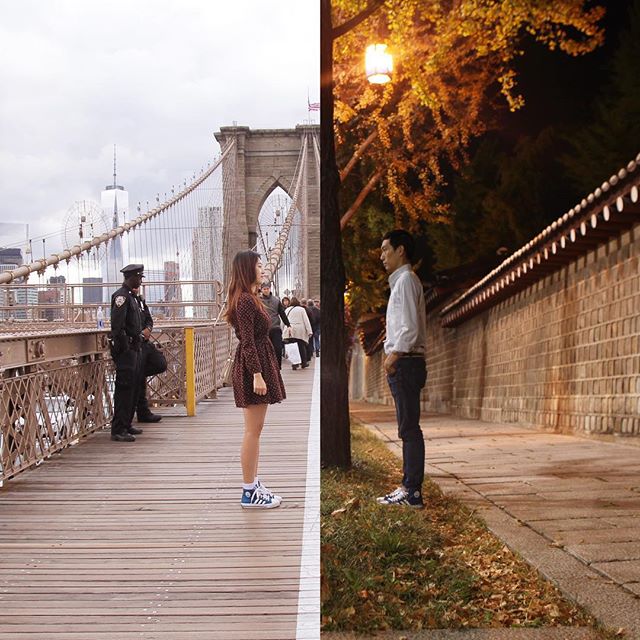 Couple-Long-Distance-Relationship-Connects-By-Creating-Combo-Pictures