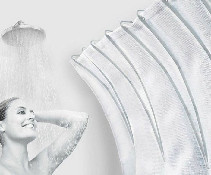 This Device Curves Your Shower Curtain Outward To Give You More Room