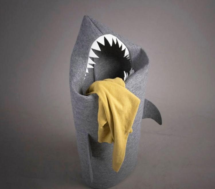 This Shark Laundry Hamper