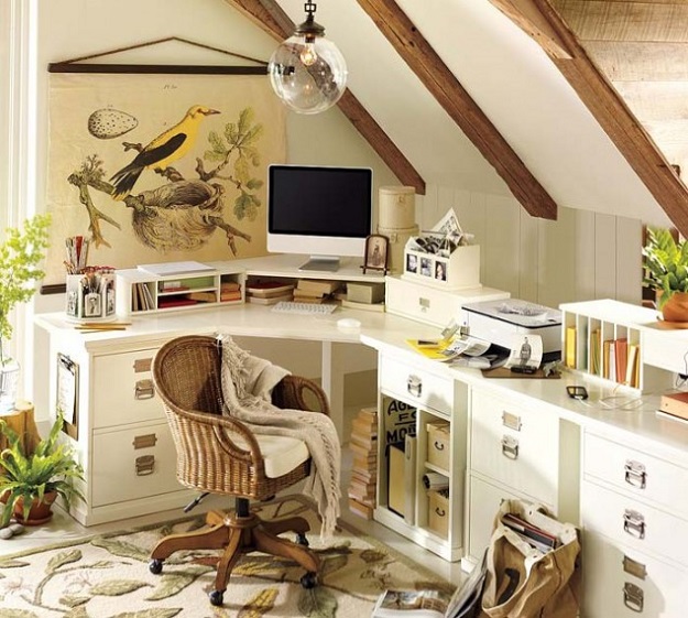 Home Office Design Idea For Small Spaces
