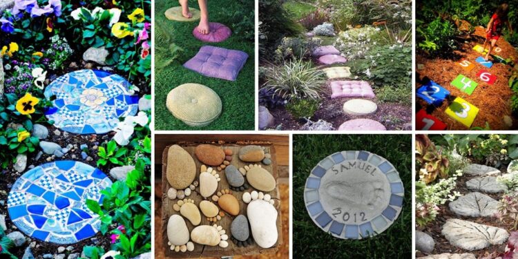 Beautiful-DIY-Stepping-Stone-Ideas-To-Decorate-Your-Garden