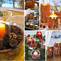40+ Creative DIY Holiday Candles Projects