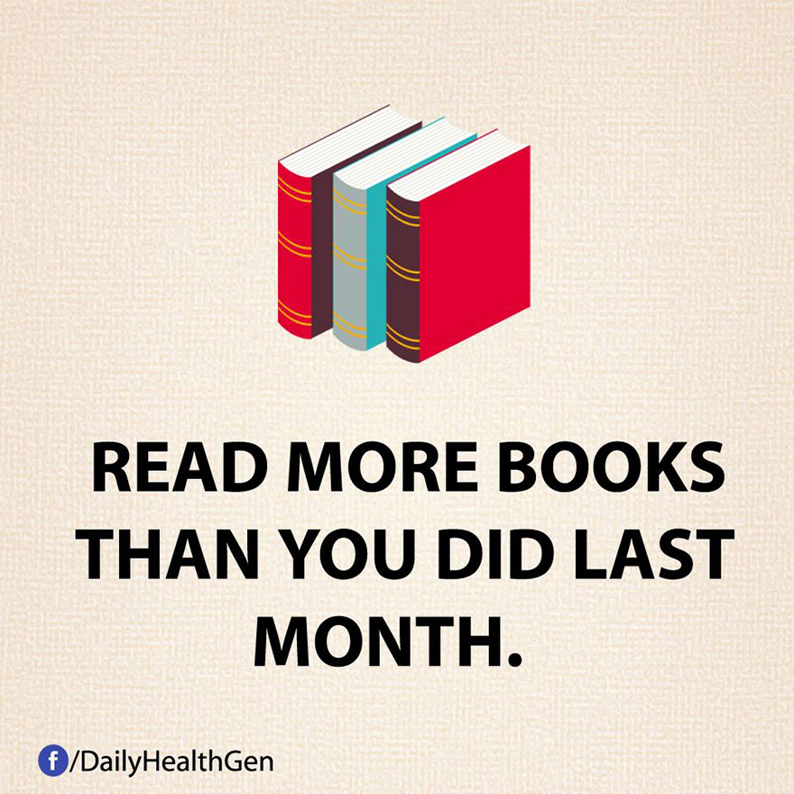 Read More Books Thank You Did Last Month.