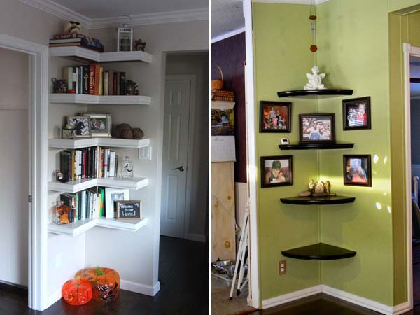 Build a Bookshelf or Install Display Shelf for Family Pictures