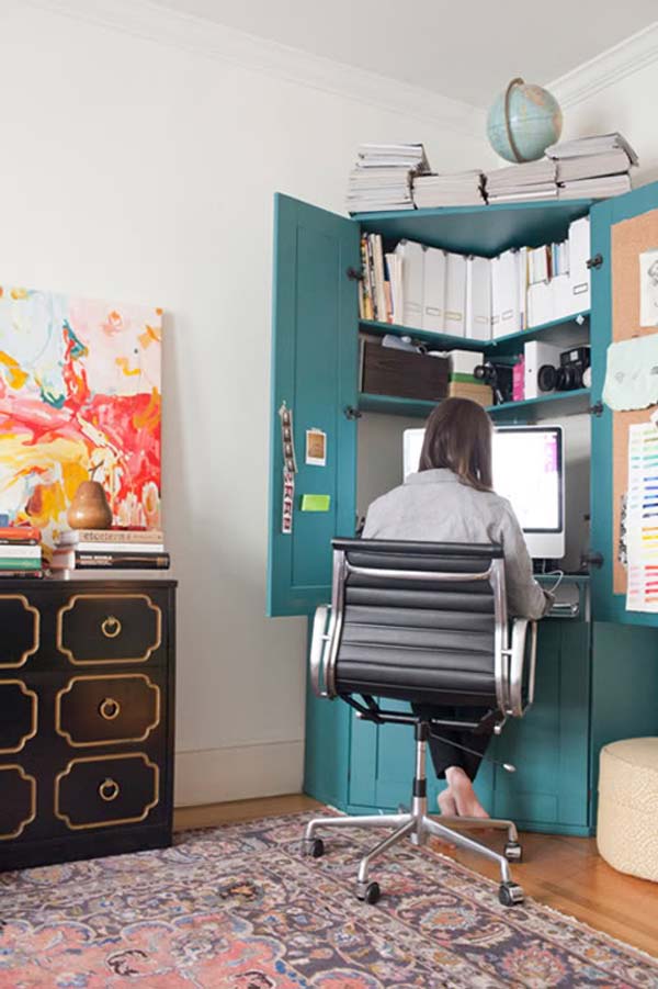 No Enough Room To Arrange Your Home Office, Try it
