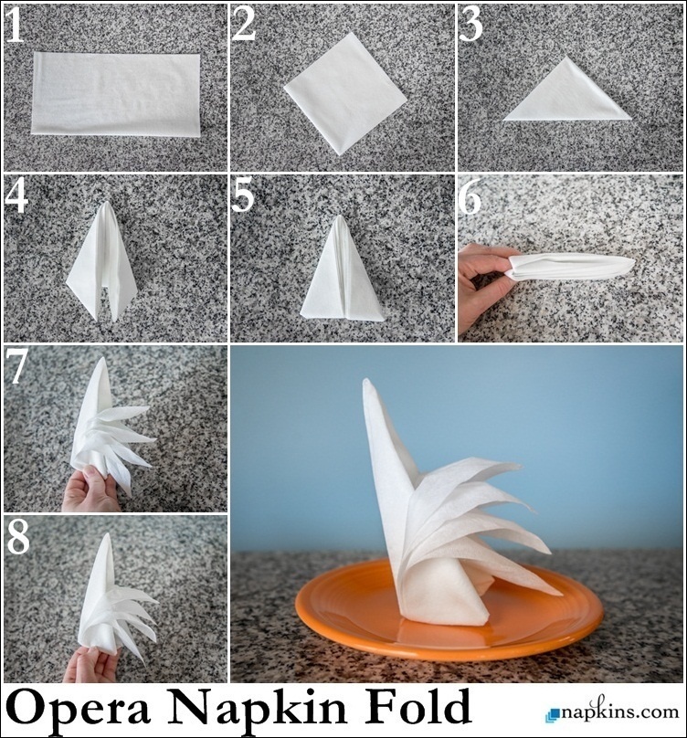 25+ Napkin Folding Techniques That Will Transform Your