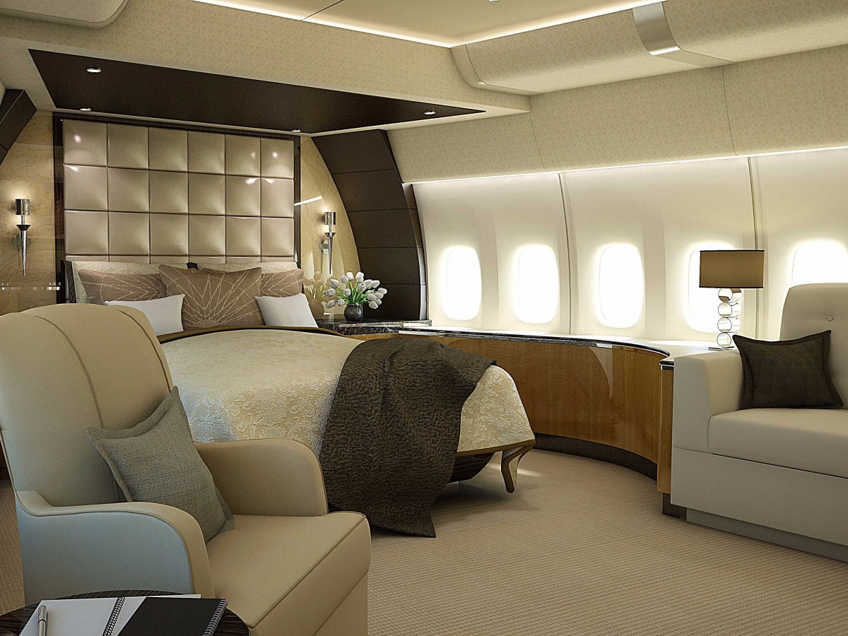 This is certainly a far cry from the lesser private jets of the world.