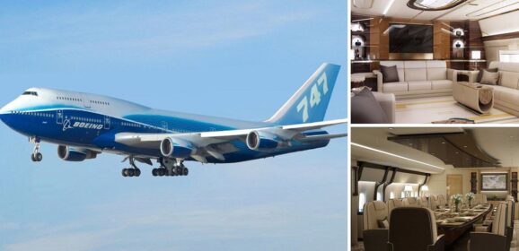 This 747 Private Jet Is A Palace In The Sky