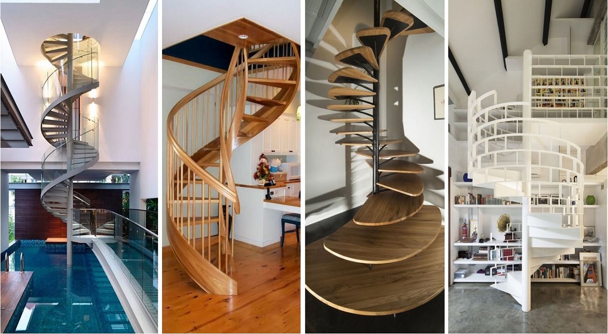 Breathtaking Spiral Staircases To Dream About Having In Your Home