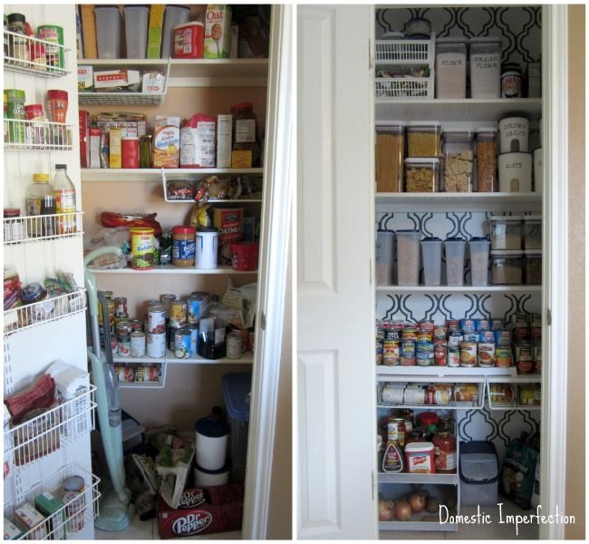 Clever Pantry Storage