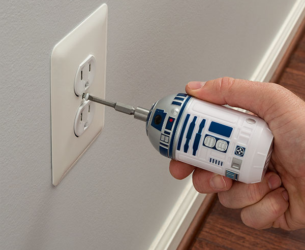 An R2D2 screwdriver to help you repair things around the house.