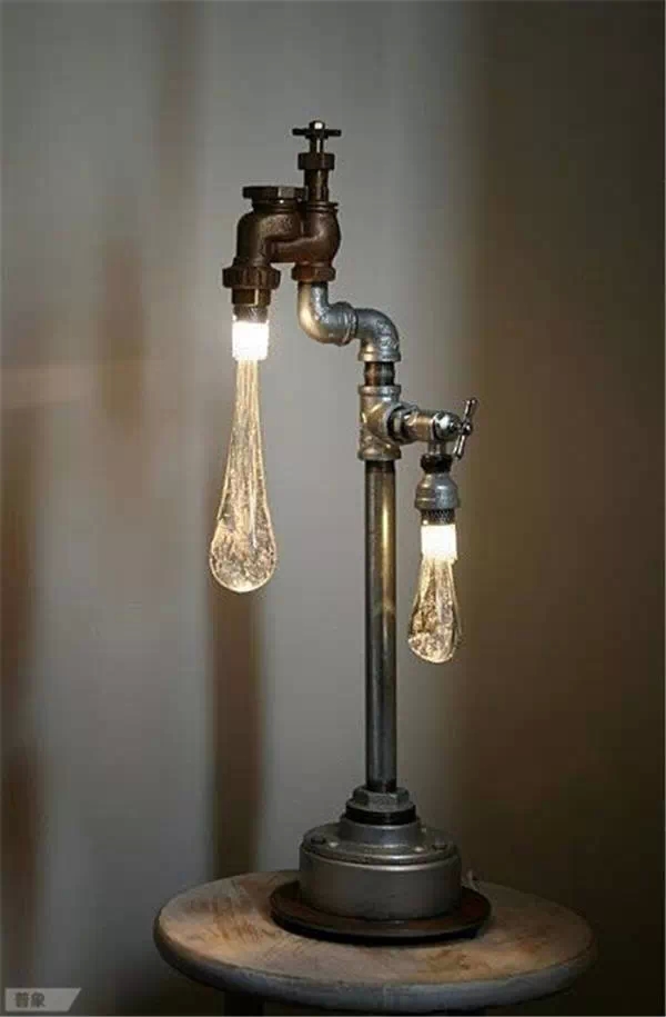 20 Interesting Industrial Pipe Lamp Design Ideas - Water Pipe Lamp Diy