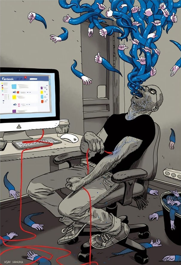 AD-Satirical-Illustrations-Show-Our-Addiction-To-Technology-05