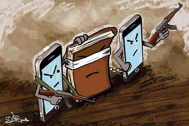 AD-Satirical-Illustrations-Show-Our-Addiction-To-Technology-47