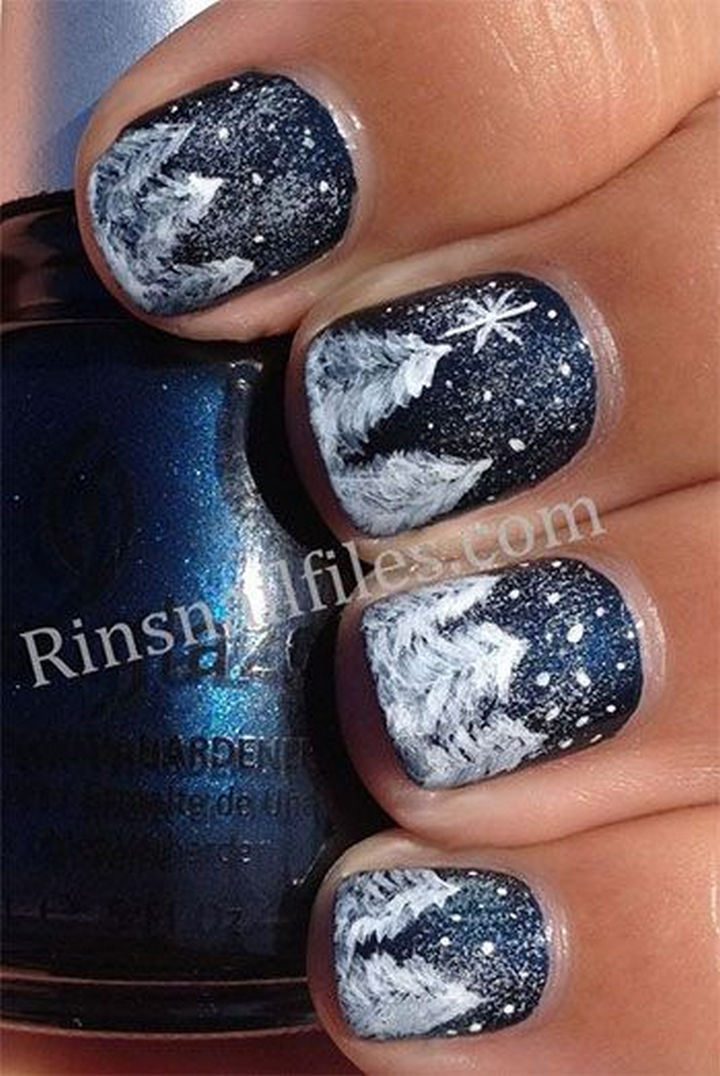 35+ Winter Inspired Nail Designs That Are As Beautiful As Freshly