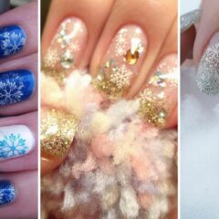 35+ Winter Inspired Nail Designs That Are As Beautiful As Freshly Fallen Snow