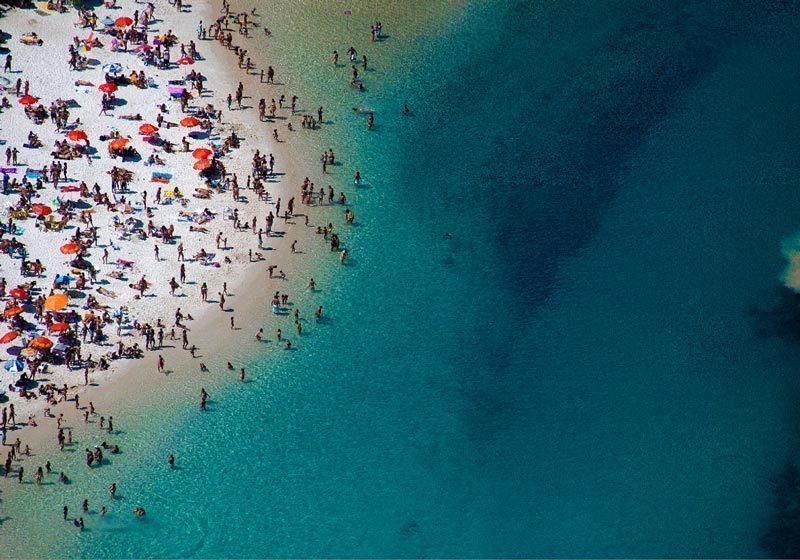 Find summer bliss in Gray Malin's Azul Beach, Brazil.