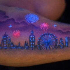 30 Glow-In-The-Dark Tattoos That’ll Make You Turn Out The Lights