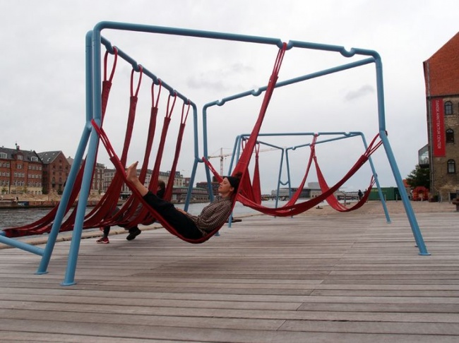 And The Alternatives To Benches — Public Hammocks!