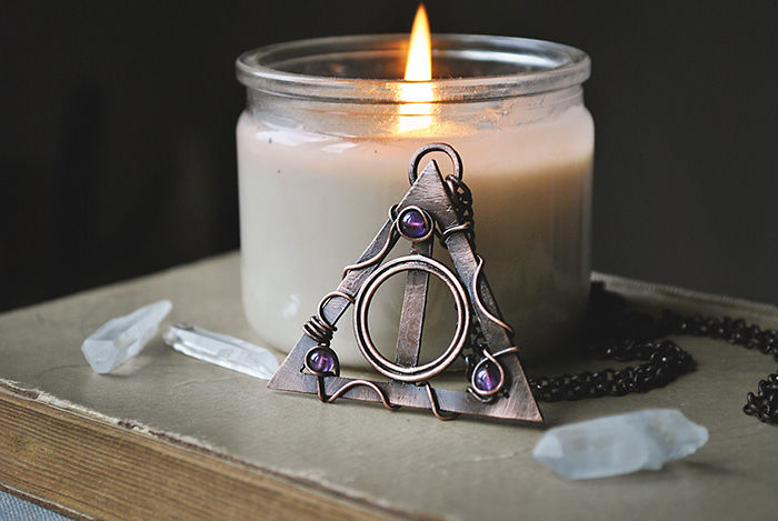 The Deadly Hallows Necklace