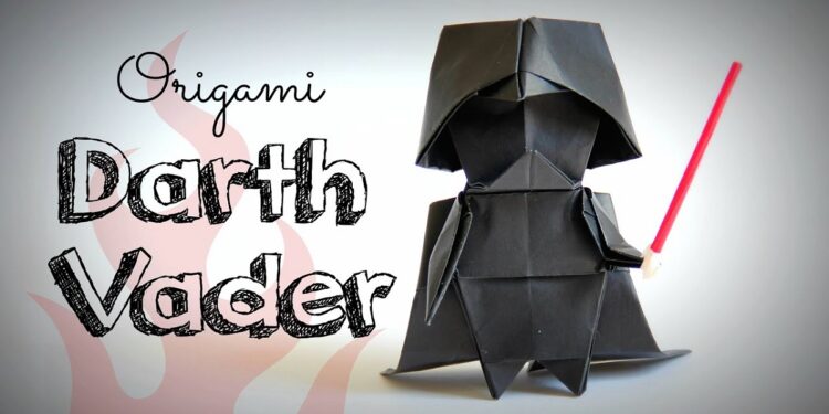 How To Make An Origami Darth Vader