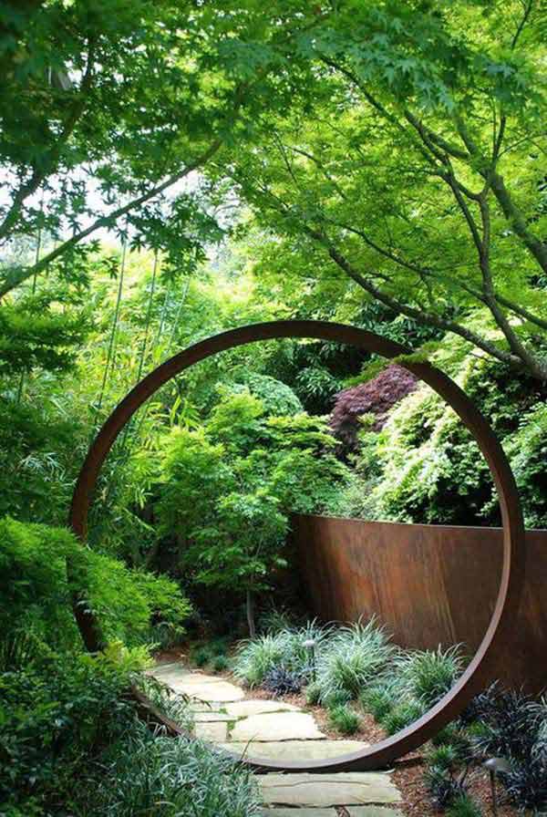 Outdoor Rusted Metal Projects, Metal Garden Art Projects