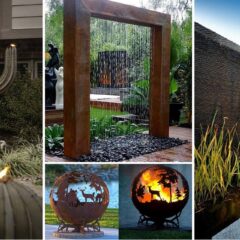 20 Amazing DIY Ideas For Outdoor Rusted Metal Projects