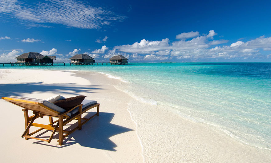Relaxing On The Gorgeous Beaches Of Maldives