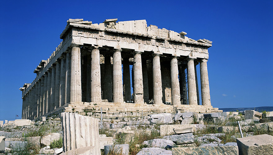 Visiting The Acropolis Of Athens, Greece
