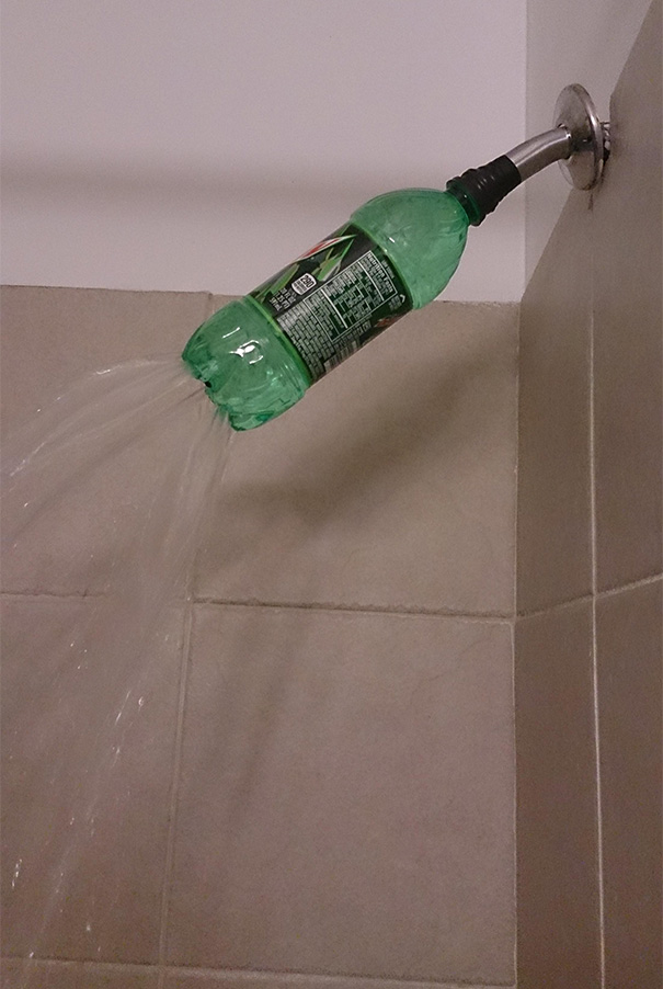 So My Son Fixed Our Shower