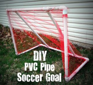 DIY PVC Pipe Soccer Goal
