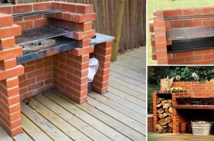 DIY Backyard Brick Barbecue