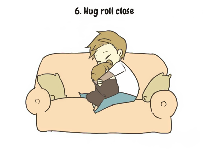 Hug Roll Close