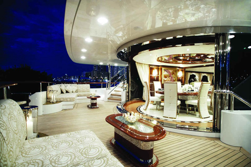 Luxury Yacht: Diamonds Are Forever