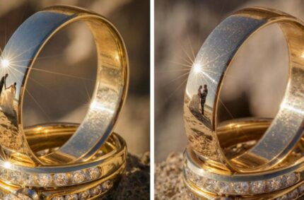 Self-Taught Photographer Finds Unique Way To Shoot Weddings… Reflected On Rings