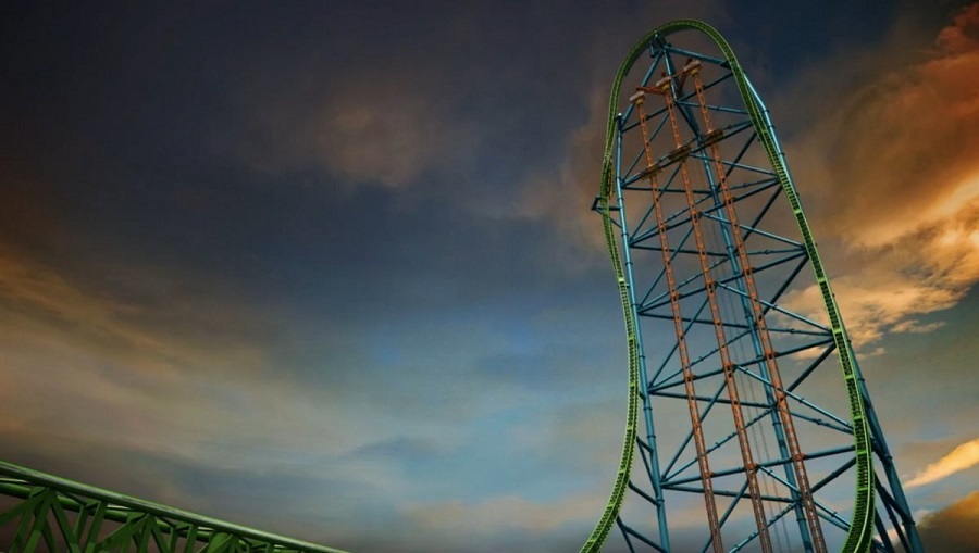 Kingda Ka, USA - Tallest Coaster | Longest Vertical Drop