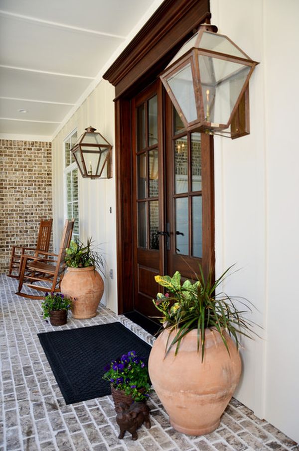 40 Front Door Flower Pots For A Good, Outdoor Plants For Front Door