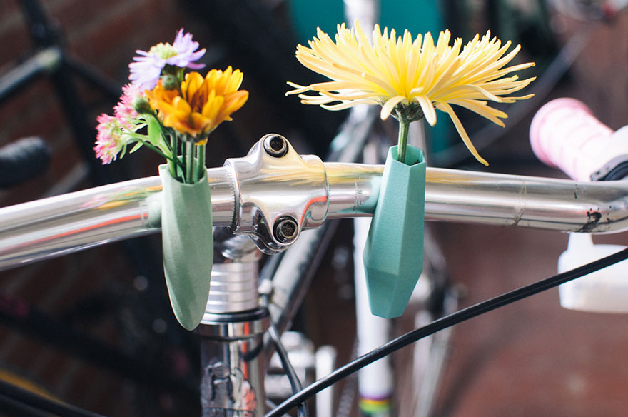 Tiny Bicycle Flower Vases Are The Perfect Bike Accessory For Spring