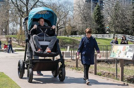Company Invents Stroller For Grown Ups To Test Ride